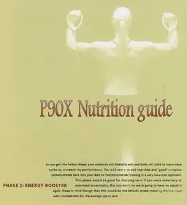 P90X Nutrition guide