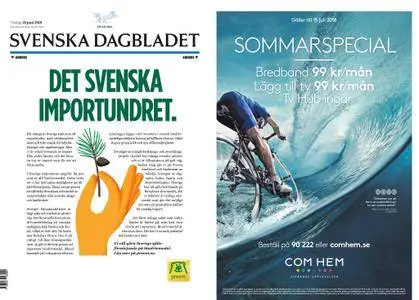 Svenska Dagbladet – 26 juni 2018