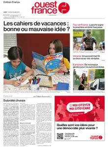 Ouest-France Édition France – 23 juillet 2022