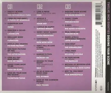 Various Artists - Twelve Inch Eighties: Digging Your Scene (2016) {3CD Demon Music-Crimson TWIN80006}