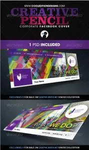 GraphicRiver - Creative Pencil - Corporate Facebook Cover