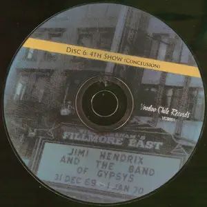 Jimi Hendrix and The Band Of Gypsys - 2 Nights at the Fillmore East (2007) 6 CD Box Set