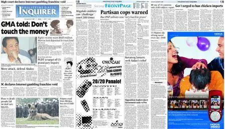 Philippine Daily Inquirer – January 17, 2004
