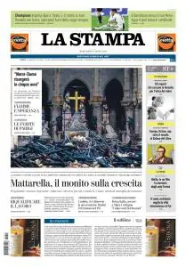 La Stampa Milano - 17 Aprile 2019