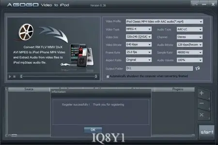 Agogo iPod Video Converter 8.38