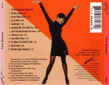 Toni Braxton - Toni Braxton (1993) English