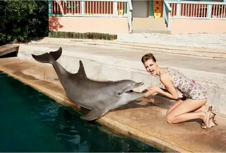 Lindsey Wixson by Terry Richardson for Harper's Bazaar Korea June 2012