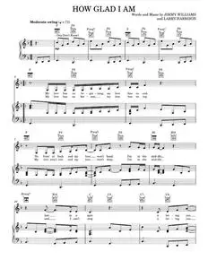 (You Don't Know) How Glad I Am - Paul Williams And Jimmy Martin (Piano-Vocal-Guitar)