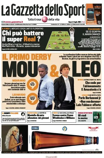 La Gazzetta dello Sport (03-07-09)
