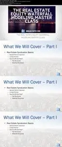 The Real Estate Equity Waterfall Modeling Master Class