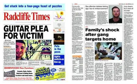 Radcliffe Times – October 25, 2018