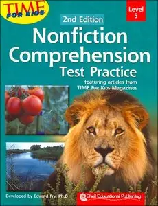 Time for Kids: Nonfiction Comprehension Test Practice, Second Edition, Level 5