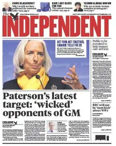The Independent October 14 2013