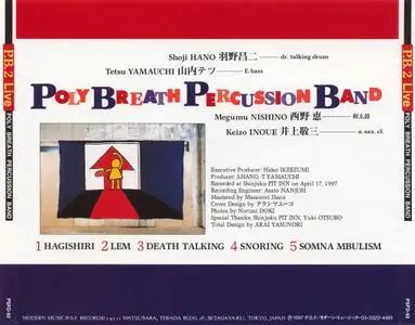 Poly Breath Percussion Band - P.B.2 Live (1997)