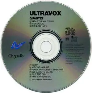 Ultravox - Quartet (1982) Re-up