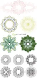 SS Different Guilloche Patterns #4