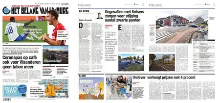 Het Belang van Limburg – 22. oktober 2021