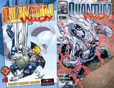 Quantum and Woody v1 #0-21, 32 + Special (1997-2000) Complete