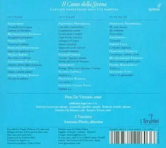 Pino De Vittorio, Antonio Florio, I Turchini - Il Canto della Sirena: Cantate napoletane dell’età barocca (2011)
