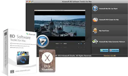 Aiseesoft BD Software Toolkit for Mac 6.3.86 Multilangual Mac OS X