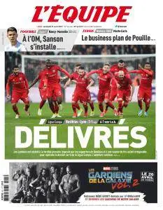 L'equipe du Vendredi 21 Avril 2017