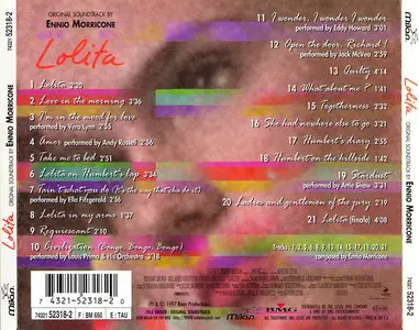 Ennio Morricone & VA - Lolita: Original Soundtrack (1997) [Re-Up]