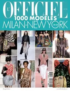 L'Officiel 1000 Modèles N 139 - Collections Milan-New York Printemps-Eté 2014 