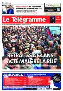 Le Télégramme Lorient – 15 avril 2023