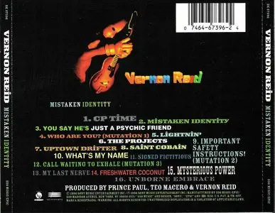 Vernon Reid - Mistaken Identity (1996) {550 Music/Epic} **[RE-UP]**