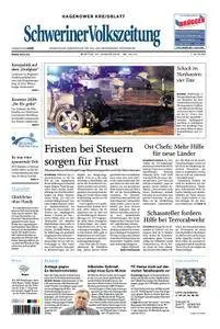 Schweriner Volkszeitung Hagenower Kreisblatt - 29. Januar 2018