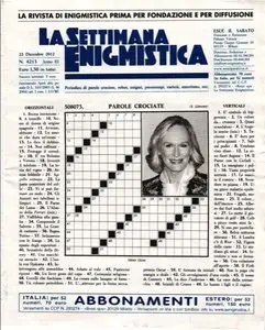 La Settimana Enigmistica N.4213 - 22 Dicembre 2012