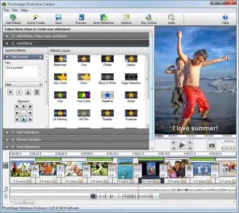 NCH PhotoStage Slideshow Producer 3.51 Professional Portable