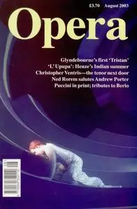 Opera - August 2003