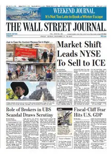 The Wallstreet Journal (Europe) December 21 2012