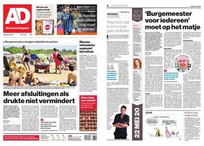 Algemeen Dagblad - Hoeksche Waard – 22 mei 2020