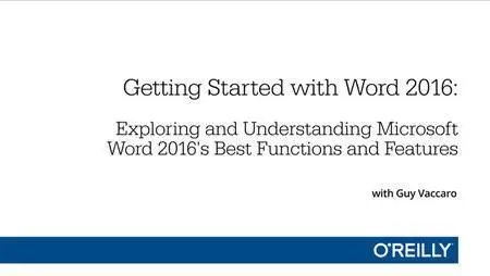 Getting Started with Word 2016