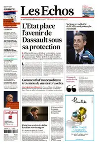 Les Echos + Les Echos Business Du Lundi 1 Decembre 2014