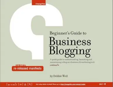 Beginner's Guide to Business Blogging