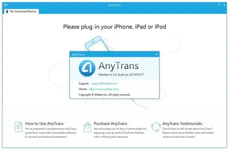 iMobie AnyTrans 4.1.0 Build 20141017 Multilingual