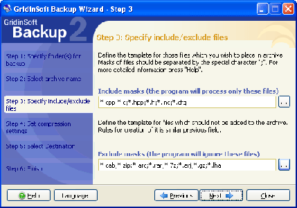 GridinSoft Backup ver.2.3.0.1