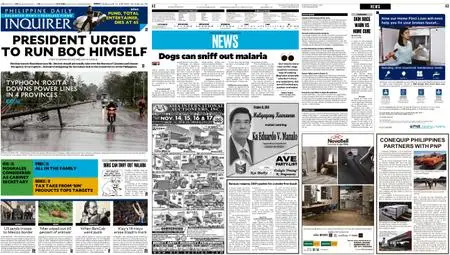 Philippine Daily Inquirer – October 31, 2018