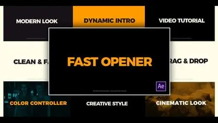 Videohive Clean Fast Opener 23346033