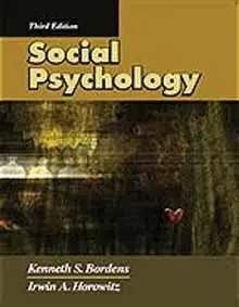 Social Psychology by Kenneth S. Bordens
