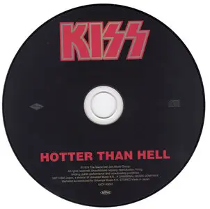 Kiss - Hotter Than Hell (1974) [Universal Music UICY-93091, Japan]