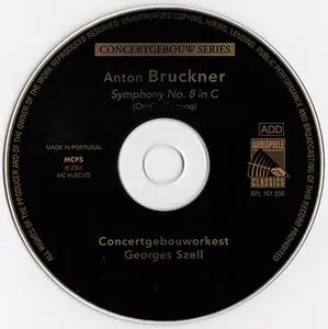 Anton Bruckner - Concertgebouworkest / George Szell - Symphony No. 8 in C (Originalfassung) (2001, recorded 1951)