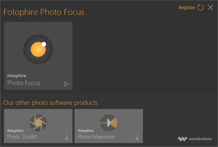 Wondershare Fotophire Photo Focus 1.3.1