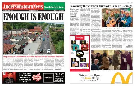 Andersonstown News – February 25, 2023