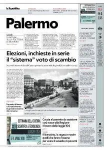 la Repubblica Palermo - 5 Aprile 2018