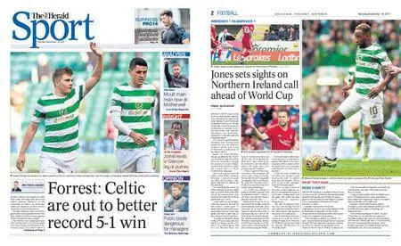 The Herald Sport (Scotland) – September 18, 2017