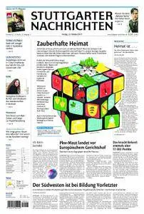 Stuttgarter Nachrichten Blick vom Fernsehturm - 13. Oktober 2017